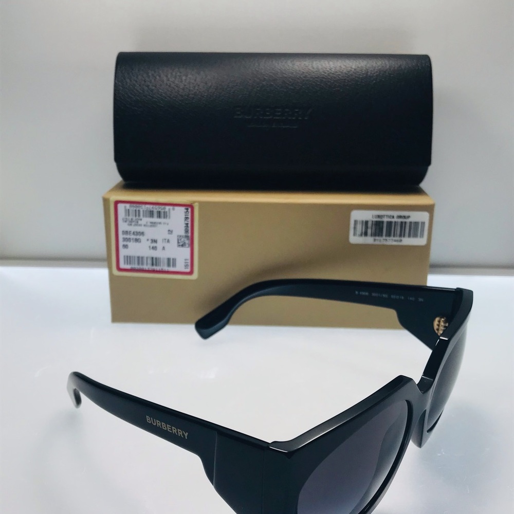 Black Be 4306 30018g Oval Sunglasses - Picture 10 of 10